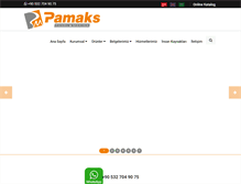 Tablet Screenshot of pamaks.com